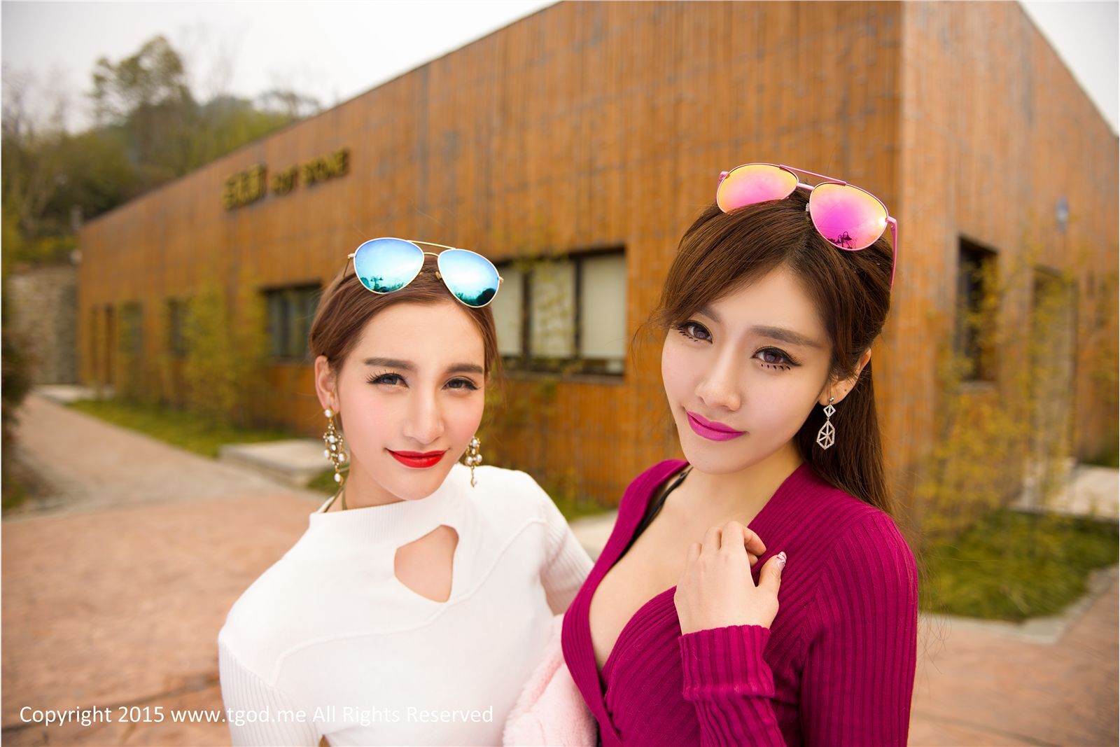 [TGOD推女神]2015.04.28 女神驾到 仙华四季温泉 Ice艾希&程小烦